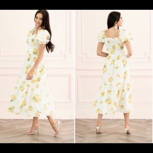 🍋🍋RACHEL PARCELL LEMON PRINT DRESS 🍋🍋